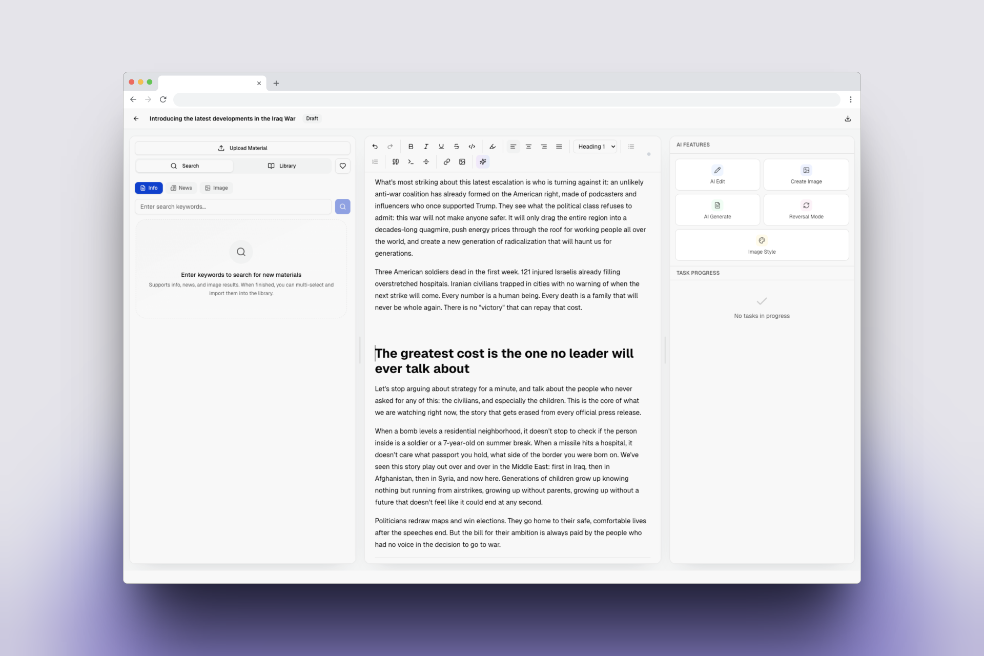 JoyfulWords material search and image collection workflow
